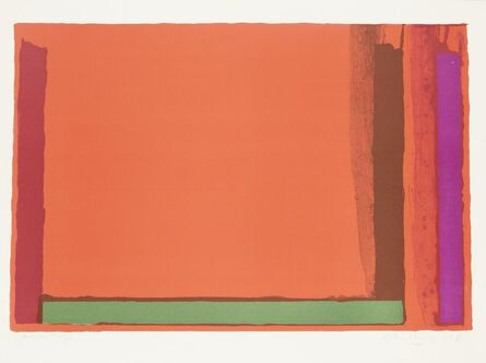 John Hoyland, ‘Small Red’, 1968
