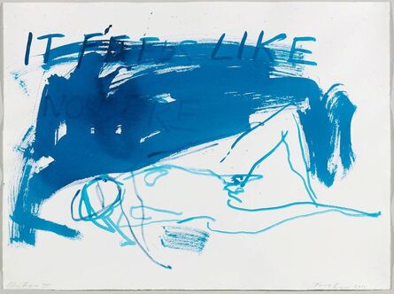 Tracey Emin, ‘Blue Figure III’, 2013
