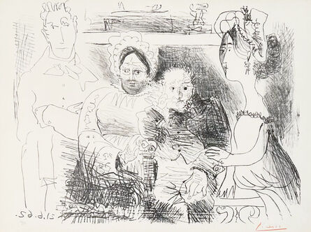 Pablo Picasso, ‘Portrait de Famille, Homme aux Bras croisés’, 1962
