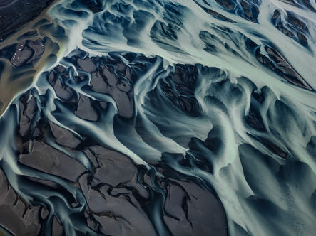Edward Burtynsky, ‘Thjorsá River #3, Iceland’, 2012