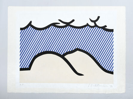 Roy Lichtenstein, ‘Illustration for “De Denver au Montana, Départ 27 Mai 1972” (I).’, 1992