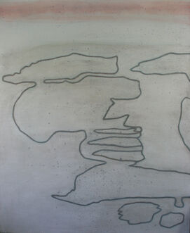 Prunella Clough, ‘Estuary 3’, 1986