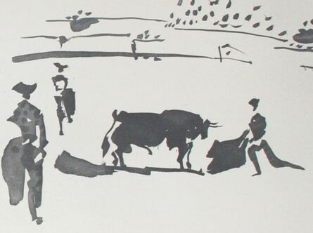 Pablo Picasso, ‘Citando al Toro con la Capa (Summoning the Bull with the Cape)’, 1959