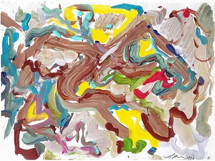Larry Poons, ‘Work on Paper 2’, 2003