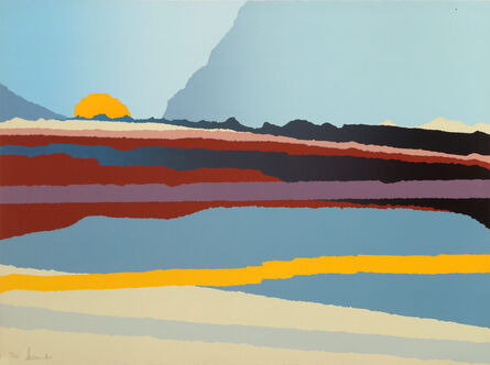 Arthur Secunda, ‘Sunset Landscape’, ca. 1980