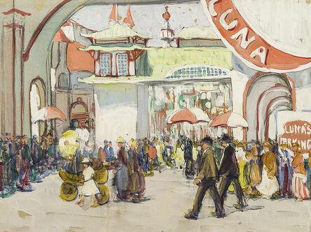 Jane Peterson, ‘Luna Park ’, ca. 1918