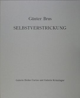 Günter Brus, ‘Selbstverstrickung’, 1965 / 2013