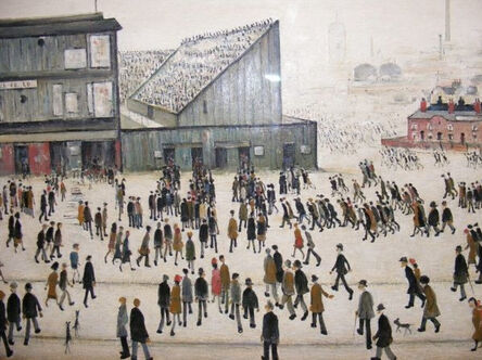 Laurence Stephen Lowry, ‘Going to the Match’, 1972