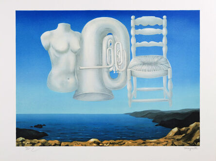René Magritte, ‘Le Temps Menaçant (Threatening Weather)’, 2010