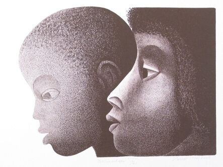 Elizabeth Catlett, ‘Mother and son’, 1972-2003