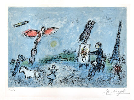 Marc Chagall, ‘Le Peintre et son Double (The Painter and his Double)’, 1981