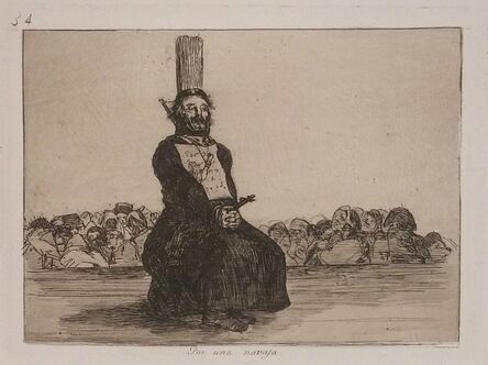 Francisco de Goya, ‘POR UNA NAVAJA’, 1808-1814