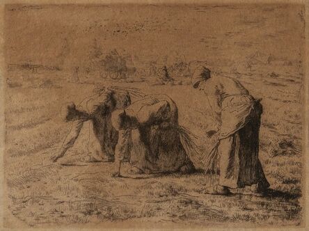 Jean-François Millet, ‘Les glaneuses’, 1855-56