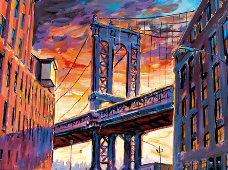 Bob Dylan, ‘Manhattan Bridge, Downtown New York’, 2017