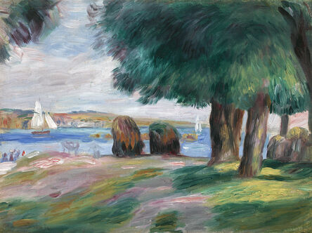 Pierre-Auguste Renoir, ‘Les voiliers au bord de mer (Sailboats by the Sea)’, ca. 1895