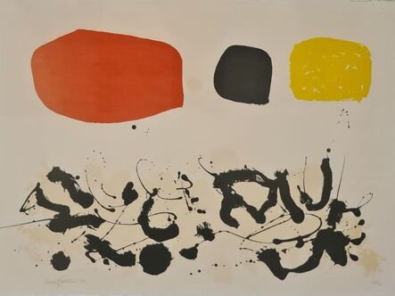 Adolph Gottlieb, ‘Germination III ’, 1969