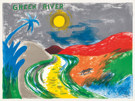H.C. Westermann, ‘Green River, from Six Lithographs (A. & B. 19C)’, 1972