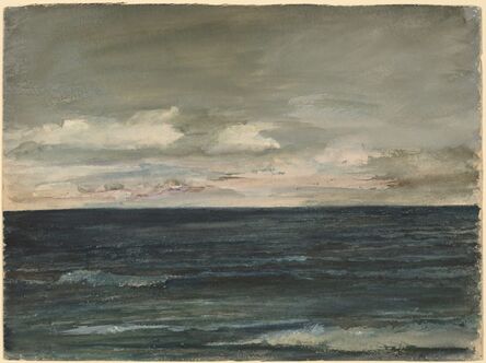 John La Farge, ‘Lesson Study on Jersey Coast’, 1881