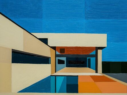 Andy Burgess, ‘Abstract Pool House’, 2016