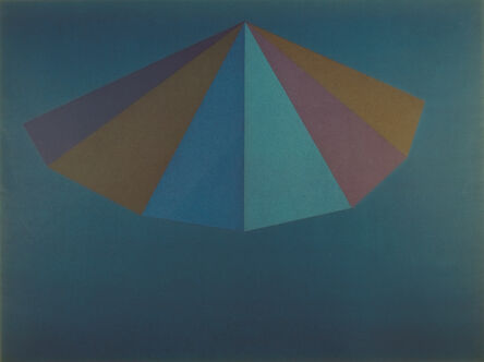 Sol LeWitt, ‘A Pyramid (from the portfolio "For Joseph Beuys")’, 1986