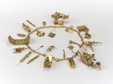 Margaret Curtis, ‘A Charm Bracelet of My Reproductive Career’, 2020