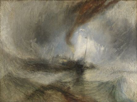 J. M. W. Turner, ‘Snow Storm: Steam-Boat off a Harbour's Mouth’, 1842