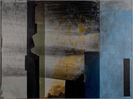 Otto Rogers, ‘Morning Mist Composition - dynamic, modernist abstract, acrylic on canvas’, 2013