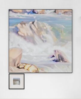 Michael Takeo Magruder, ‘Reconstructed Landscape{s} – Great Falls (i1-A)’, 2024