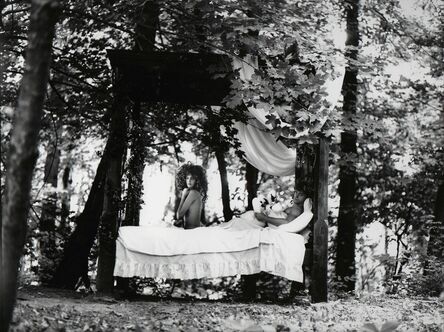 Arthur Elgort, ‘Christy Turlington and Mikahil Baryshnikov, Swan Prince, French VOGUE’, 1986