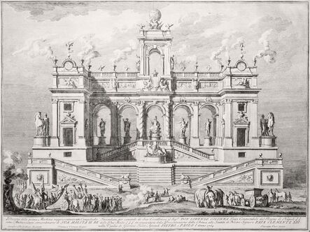 Giuseppe Vasi, ‘Campidoglio’, 1764