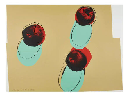 Andy Warhol, ‘Apples, from Space Fruit: Still Lifes.’, ca. 1979