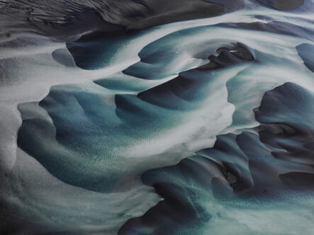 Edward Burtynsky, ‘Ölfusá River #3, Iceland’, 2012