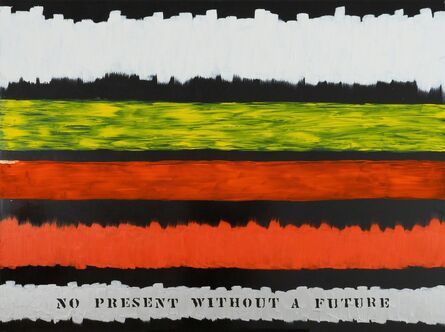 Edwin Schlossberg, ‘No Present without a Future’, 2018
