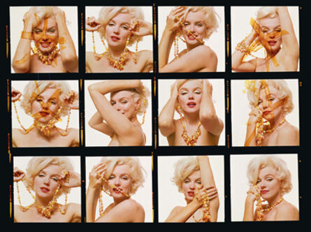 Bert Stern, ‘Marilyn Monroe: From "The Last Sitting®" (Contact Sheet)’, 1962