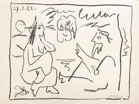Pablo Picasso, ‘Le Déjeuner sur l'herbe. (The Luncheon on the Grass.)’, 1962