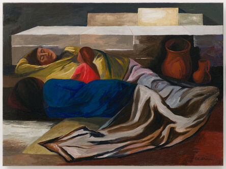 José Clemente Orozco, ‘Sleeping (The Family)’, 1930
