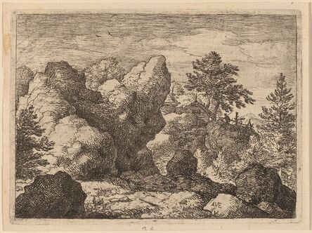 Allart van Everdingen, ‘The Pointed Rock’, probably c. 1645/1656