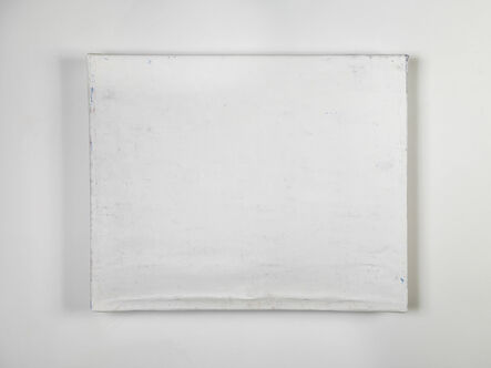 Steve Riedell, ‘Folded-Over Painting (White/Horizontal)’, 2012
