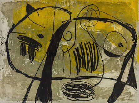 Joan Miró, ‘Commedia d'arte V’, 1979