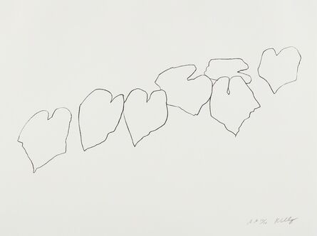 Ellsworth Kelly, ‘Wild Grape Leaves I, from Series of Five Plant and Flower Lithographs’, 2004