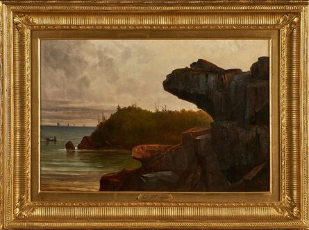 Samuel W Griggs, ‘"Maine Coastal View"’, 1874