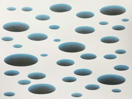 Simon Hughes, ‘Field of Ice Holes’, 2014