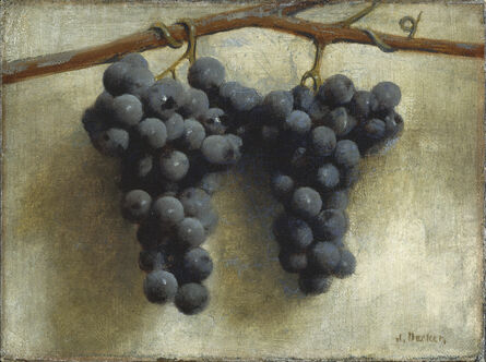 Joseph Decker, ‘Grapes’, ca. 1890/1895