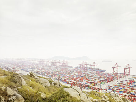 Henrik Spohler, ‘Serie: In Between, Motiv Nr. 51, Containerterminal, Yangshan Tiefwasserhafen, China’, 2021