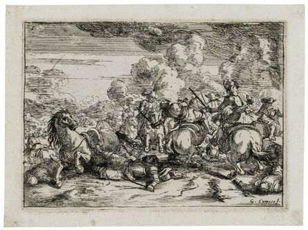 Jacques Cortois, ‘Scène Militaires’, circa 1635-1660