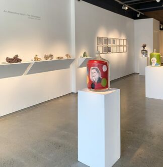 AN ALTERNATIVE HISTORY: The Other Glass, curated by John Drury, installation view