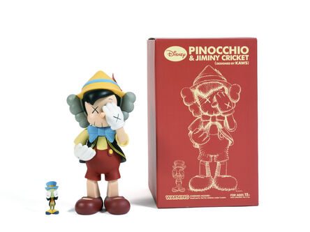 KAWS, ‘Pinocchio & Jiminy Cricket’, 2010