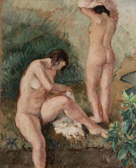 Carlo Vitale, ‘Bagnanti’, 1928