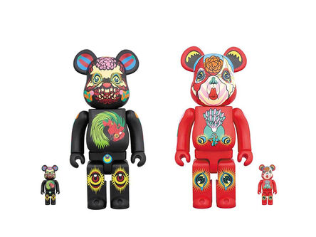 Keiichi Tanaami, ‘Keiichi Tanaami x Be@rbrick 100% + 400% Set’, 2019