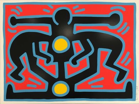 Keith Haring, ‘Growing #3’, 1988